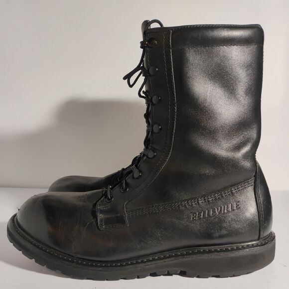 Belleville 790G Combat Boots 12  Black Leather Gore-Tex Waterproof Tactical main image 14